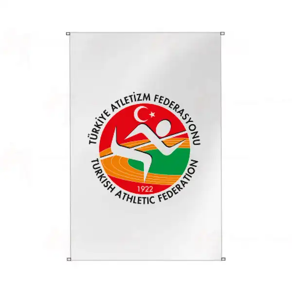 Trkiye Atletizm Federasyonu Bina Cephesi Bayraklar