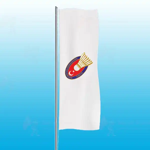 Trkiye Badminton Federasyonu Dikey Gnder Bayraklar