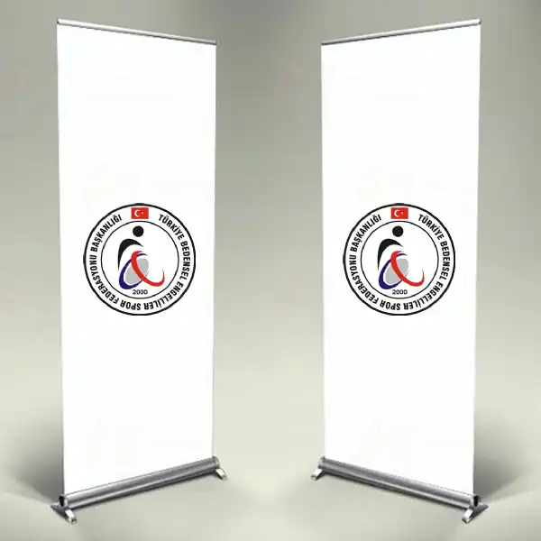 Trkiye Bedensel Engelliler Spor Federasyonu Roll Up ve Banner