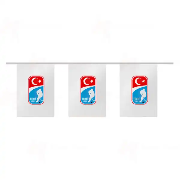 Trkiye Buz Hokeyi Federasyonu pe Dizili Ssleme Bayraklar