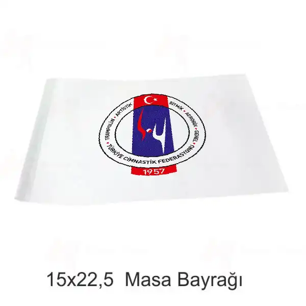 Trkiye Cimnastik Federasyonu Masa Bayraklar retim