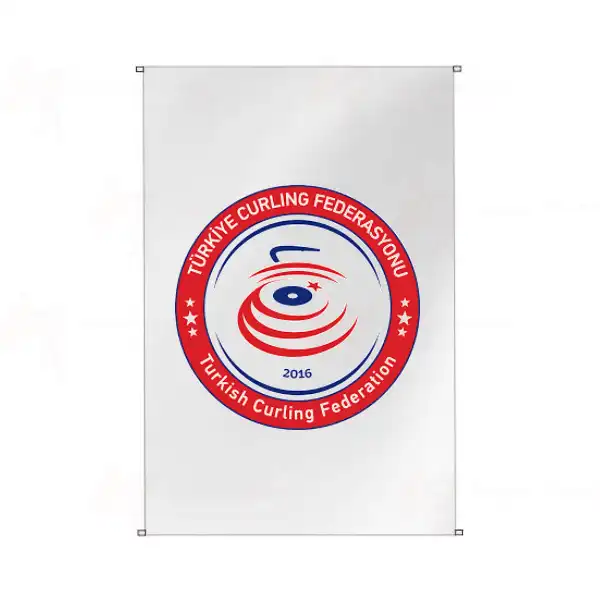 Trkiye Curling Federasyonu Bina Cephesi Bayraklar