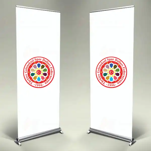 Trkiye Geleneksel Spor Dallar Federasyonu Roll Up ve Banner