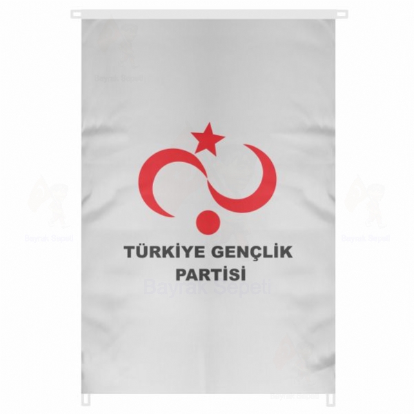Trkiye Genlik Partisi Bina Cephesi Bayraklar