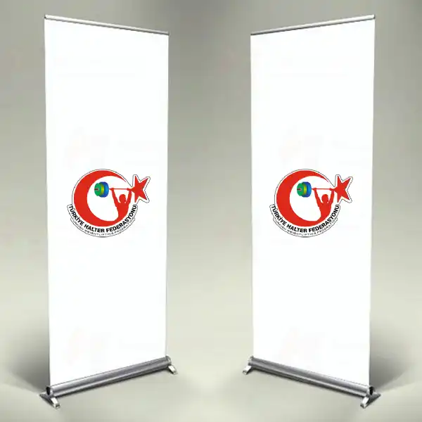 Trkiye Halter Federasyonu Roll Up ve Banner