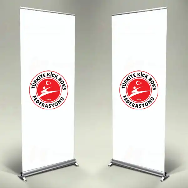 Trkiye Kick Boks Federasyonu Roll Up ve Banner