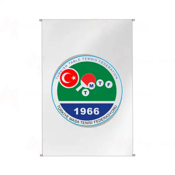 Trkiye Masa Tenisi Federasyonu Bina Cephesi Bayraklar