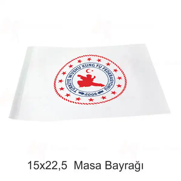 Trkiye Wushu Kung Fu Federasyonu Masa Bayraklar