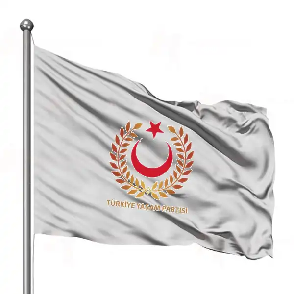 Türkiye Yaşam Partisi Bayrağı