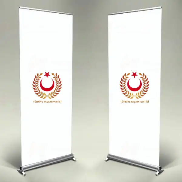 Türkiye Yaşam Partisi Roll Up ve Banner
