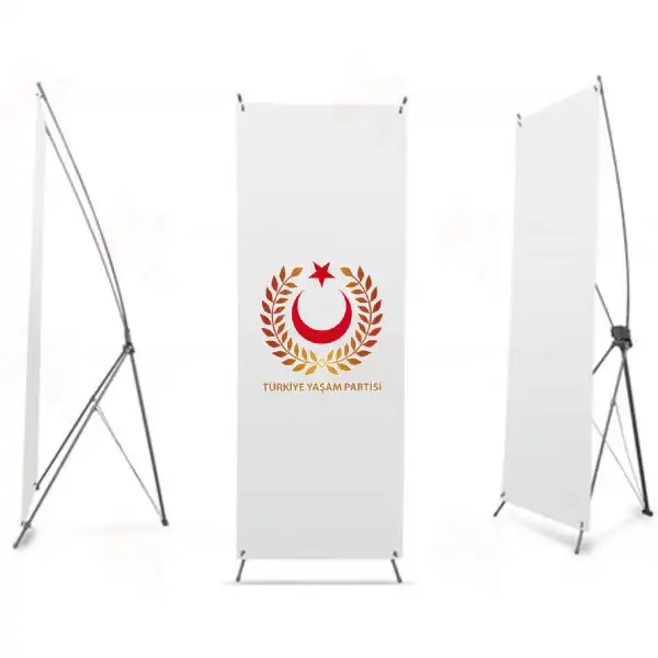 Türkiye Yaşam Partisi X Banner Baskı