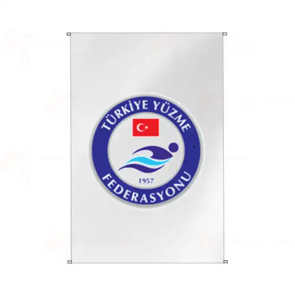 Trkiye Yzme Federasyonu Bina Cephesi Bayraklar