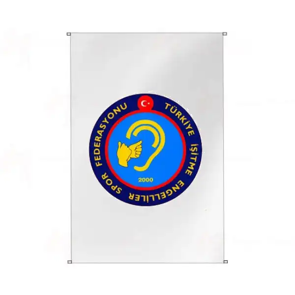 Trkiye itme Engelliler Spor Federasyonu Bina Cephesi Bayraklar