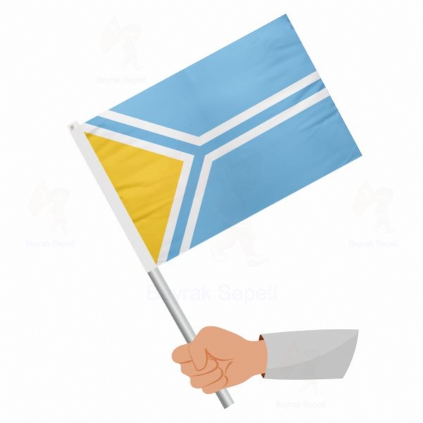 Tuva Cumhuriyeti Sopalı Bayraklar