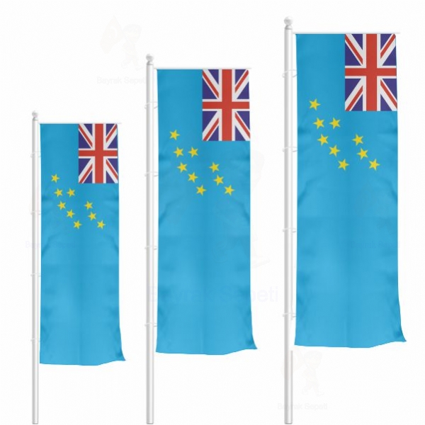 Tuvalu Dikey Gönder Bayrakları