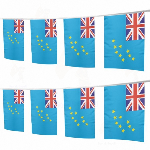 Tuvalu İpe Dizili Süsleme Bayrakları
