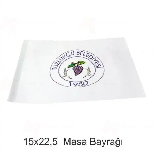 Tuzlukçu Belediyesi Masa Bayrakları