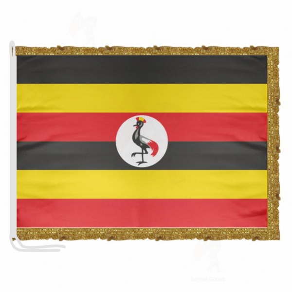 Uganda Saten Kuma Makam Bayra Toptan