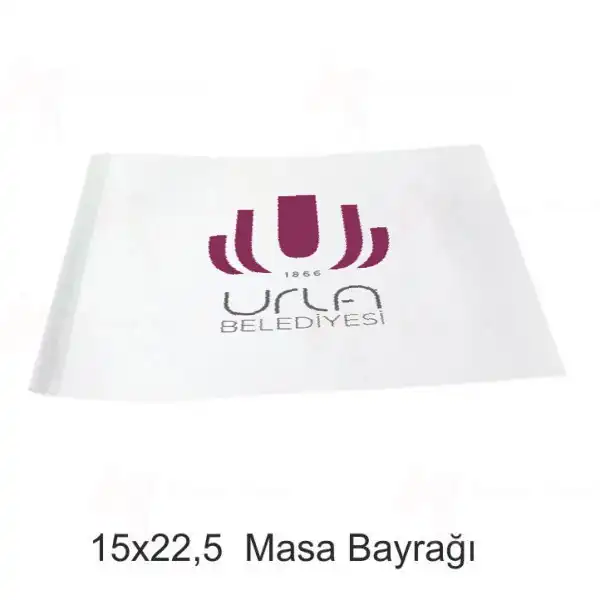 Urla Belediyesi Masa Bayrakları