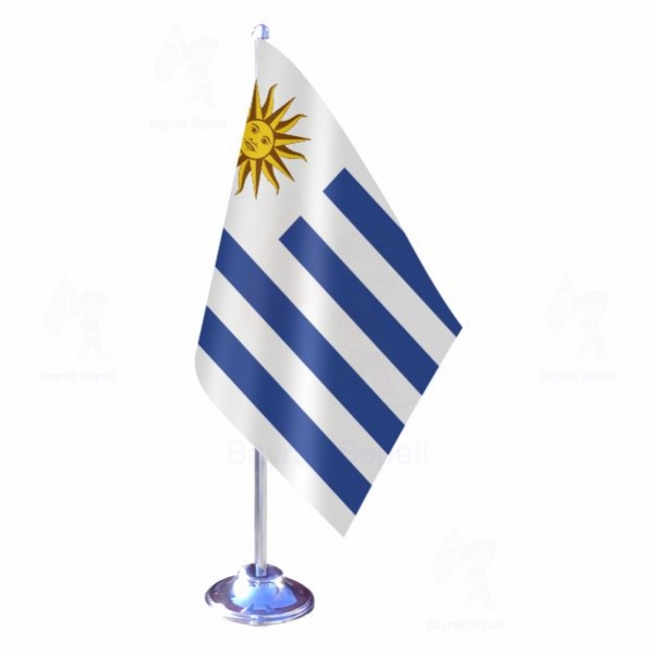 Uruguay Tekli Masa Bayraklar Ne Demektir