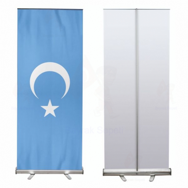 Uygur Trkleri Roll Up ve Bannerimalat