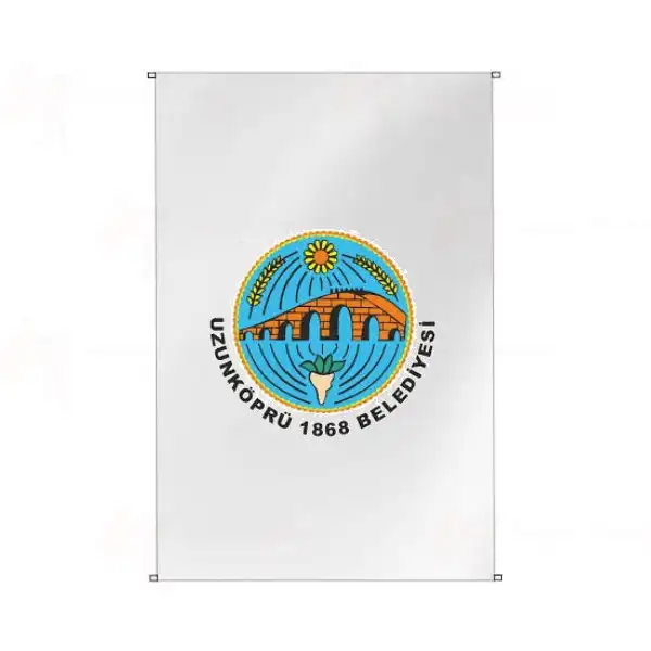 Uzunkpr Belediyesi Bina Cephesi Bayrak