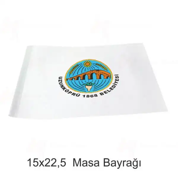Uzunkpr Belediyesi Masa Bayraklar retim