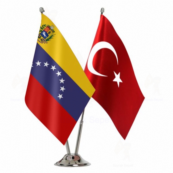 Venezuela 2 Li Masa Bayraklar retimi ve Sat