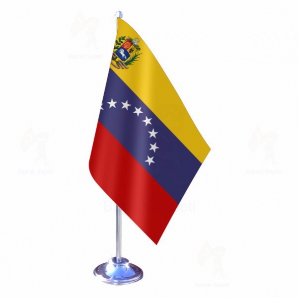 Venezuela Tekli Masa Bayraklar malatlar