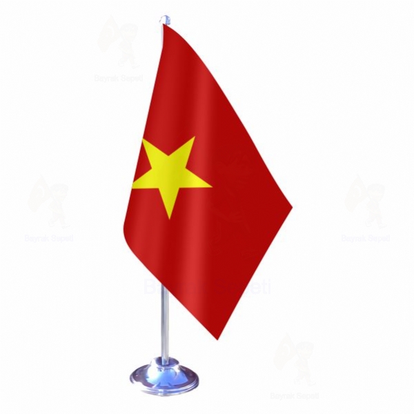 Vietnam Tekli Masa Bayraklar Sat Yeri