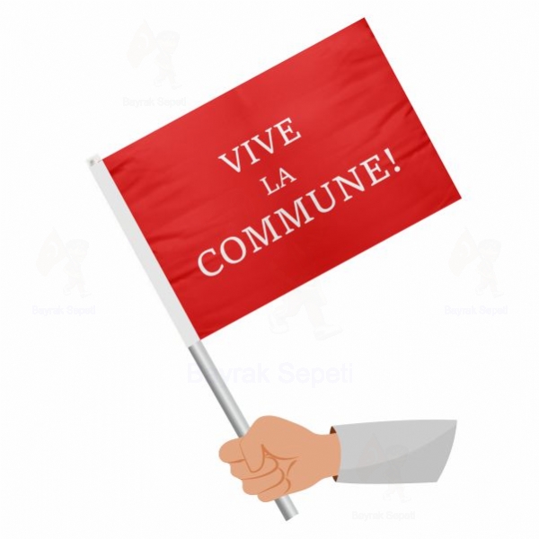 Vive la Commune Sopal Bayraklar Satlar