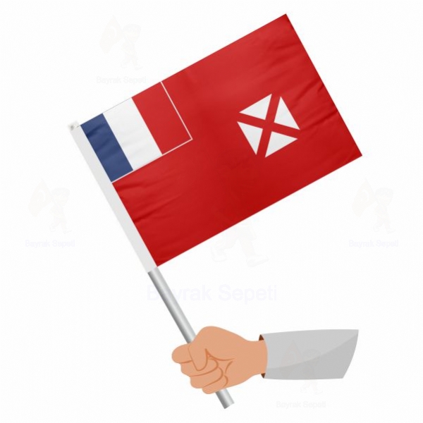 Wallis ve Futuna Sopalı Bayraklar