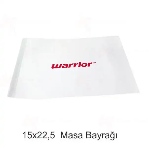 Warrior Masa Bayraklar imalat