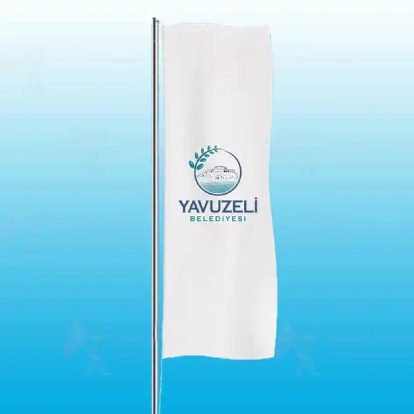 Yavuzeli Belediyesi Dikey Gnder Bayrak Toptan Alm