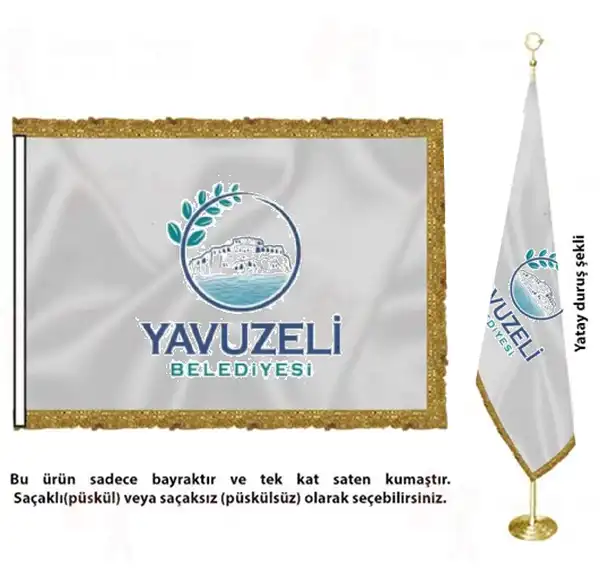 Yavuzeli Belediyesi Saten Kuma Makam Bayra