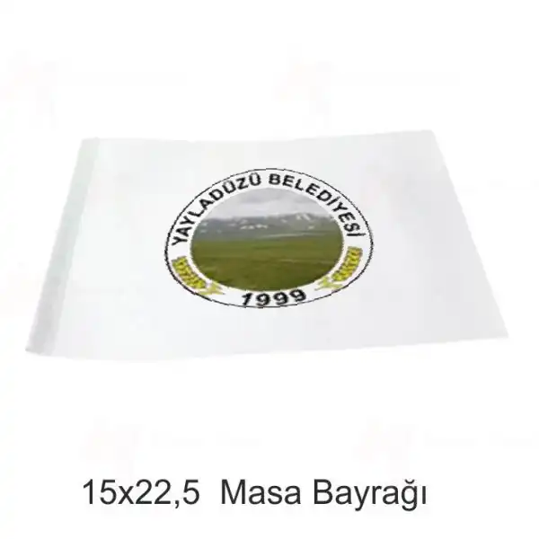 Yayladz Belediyesi Masa Bayraklar