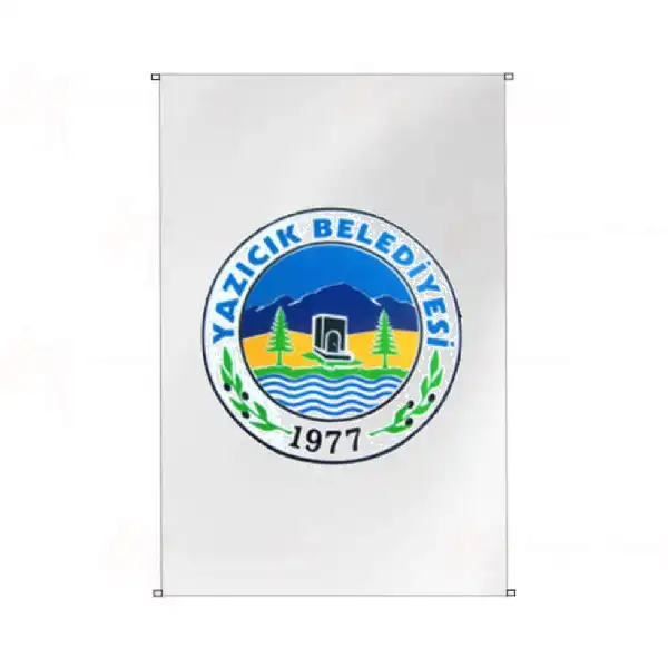 Yazck Belediyesi Bina Cephesi Bayraklar