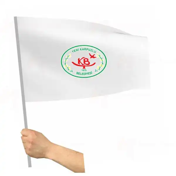 Yenikarpuzlu Belediyesi Sopal Bayraklar