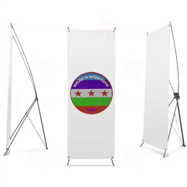 Yeniliki ve Deiim Partisi X Banner Bask