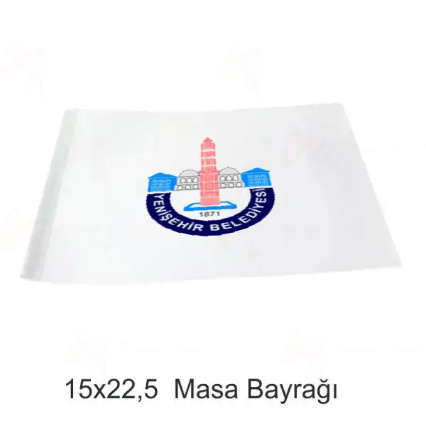 Yenişehir Belediyesi Masa Bayrakları