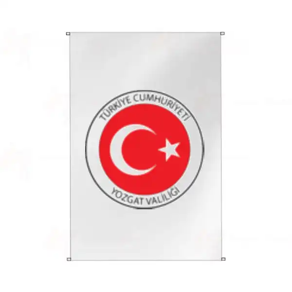 Yozgat Valilii Bina Cephesi Bayraklar