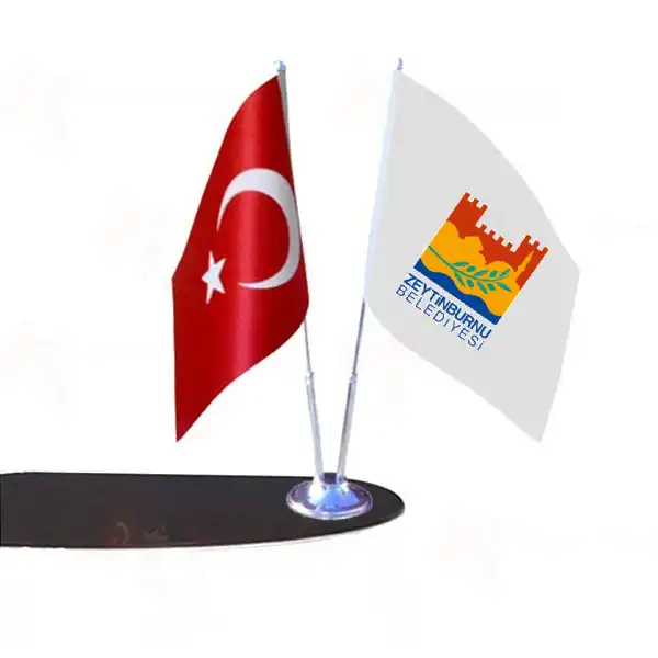 Zeytinburnu Belediyesi 2 Li Masa Bayraklar Grselleri