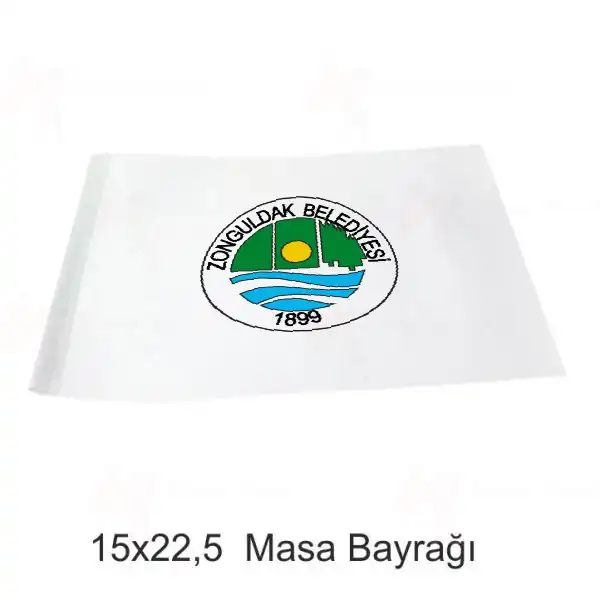 Zonguldak Belediyesi Masa Bayraklar