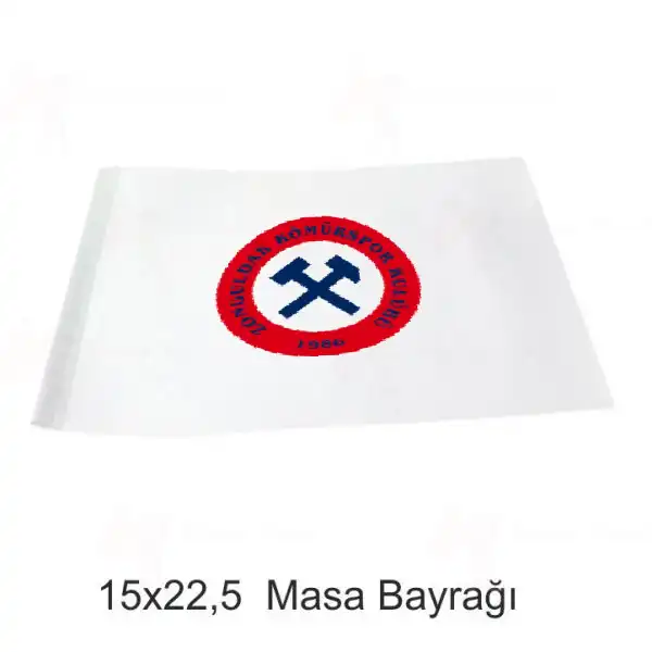Zonguldak Kmrspor Masa Bayraklar