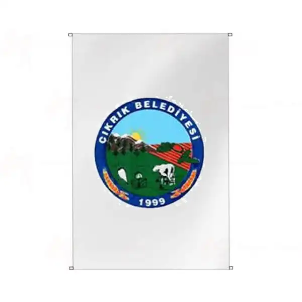 Çıkrık Belediyesi Bina Cephesi Bayrakları