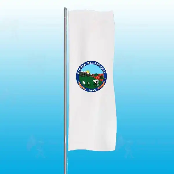 Çıkrık Belediyesi Dikey Gönder Bayrakları