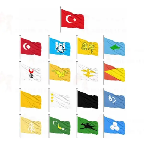 Eski Türk Devletlerinin Bayrakları