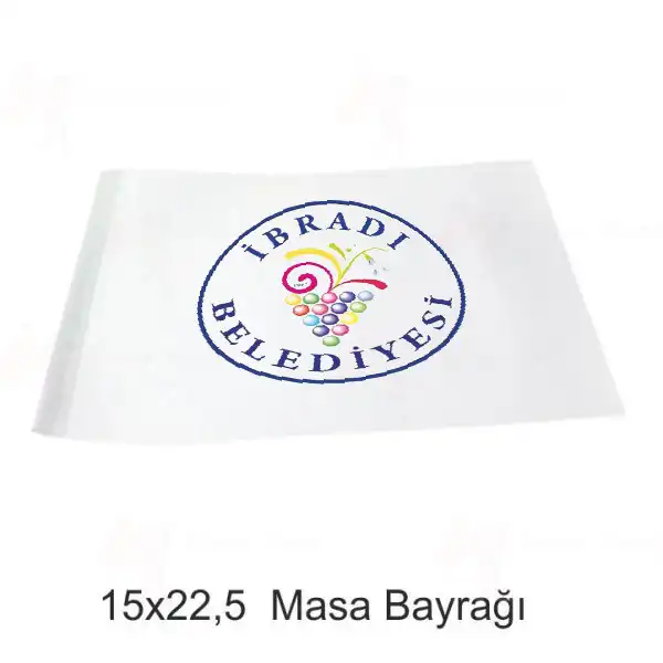 brad Belediyesi Masa Bayraklar