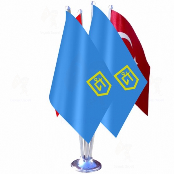 dil Ural Devleti 4 L Masa Bayraklar lleri