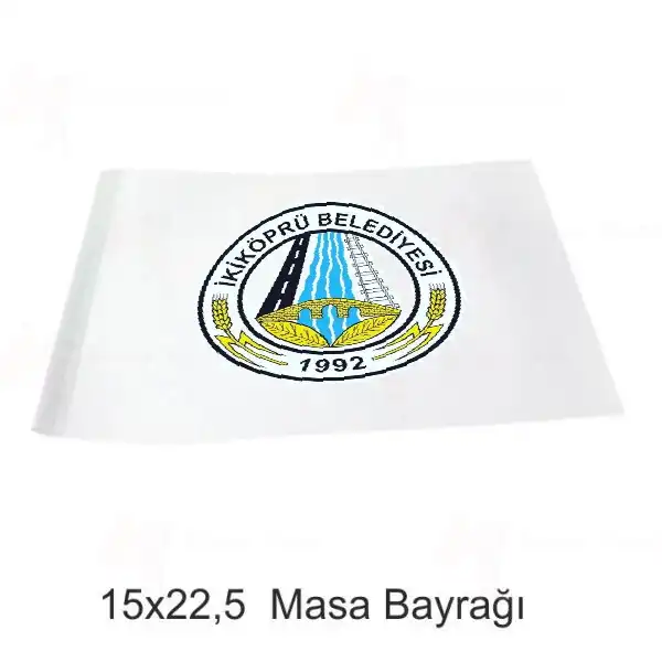 kikpr Belediyesi Masa Bayraklar Resmi